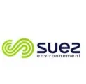 Logo of Suez Environnement, a water and waste management company.