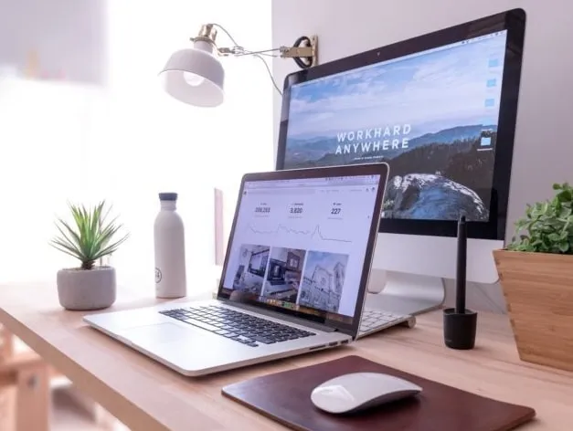Web Development Services - Build responsive and dynamic websites Modern web development with coding and responsive design elements.
