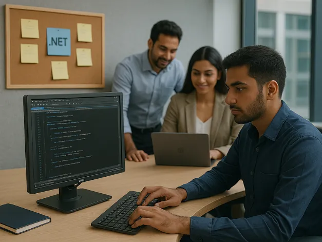 .NET development services with secure and scalable solutions.