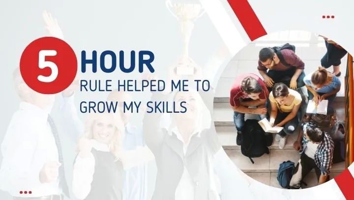 Cover image for blog: How the 5-Hour Rule Changed My Life - and Can Change Yours Too