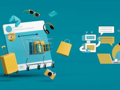 Cover image for blog: From Traditional to Innovative: A Guide to Implementing Chatbots in E-commerce